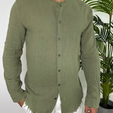 CAMICIA SFRANGIATA GREEN