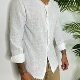 CAMICIA SFRANGIATA WHITE