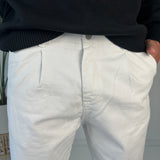 PANTALONE ZENO BIANCO