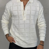 MAGLIONE BOTTONI BIANCO