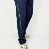 Jeans zip flare