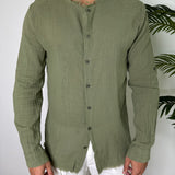 CAMICIA SFRANGIATA GREEN