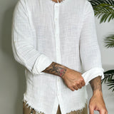 CAMICIA SFRANGIATA WHITE