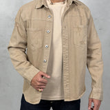 CAMICIA ROTTURE BEIGE