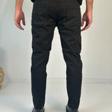 JEANS NERO CON CATENA