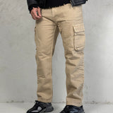 Cargo Denim Beige Schnürsenkel