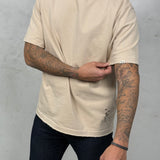 T-SHIRT SPILLA BEIGE